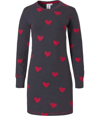 Rebelle long sleeve nightdress 'all about hearts ♥'