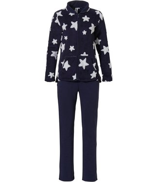 Rebelle fleece huispak met rits 'all starred up★'