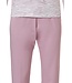 pink cotton interlock pyjama set with buttons 'feminine animal magic'