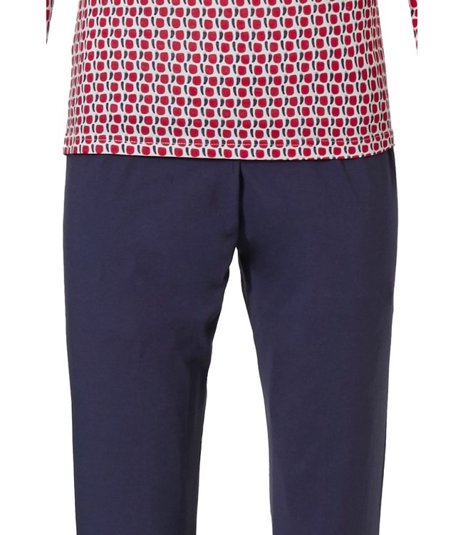 ladies long sleeve cotton pyjama set 'cube it fashion'