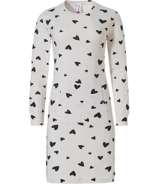 Rebelle long sleeve nightdress with kangaroo pocket  '♥ loving hearts ♥ '