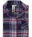 full button flannel nightshirt 'cool trendy checks'