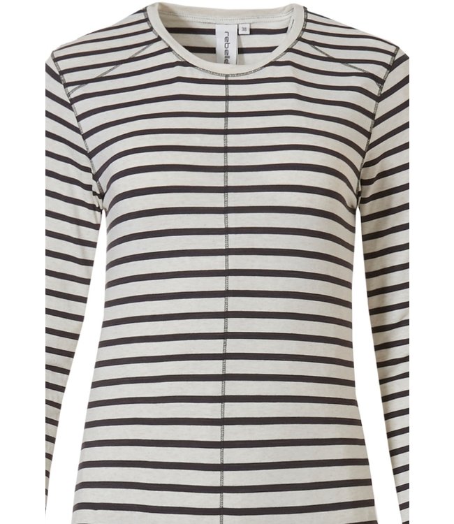 pyjama met lange mouwen voor jong dames 'trendy lines'