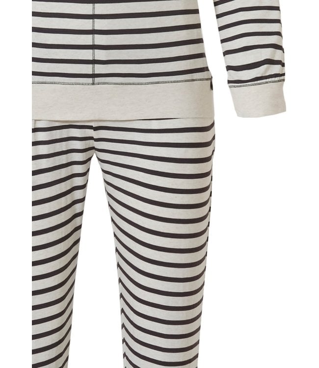 young ladies long sleeve pyjama set 'trendy lines'