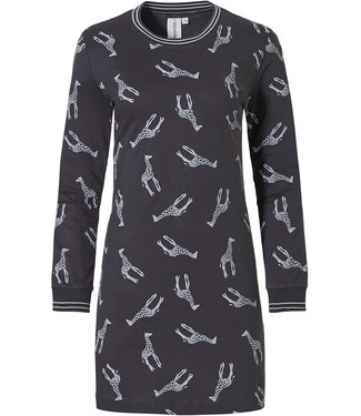 Rebelle cotton long sleeve nightdress 'mini giraffe'