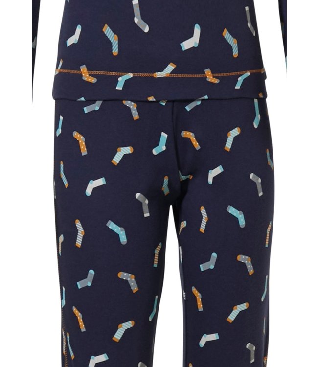 katoenen pyjama voor meisjes 'crazy socks'