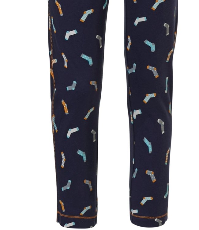katoenen pyjama voor meisjes 'crazy socks'
