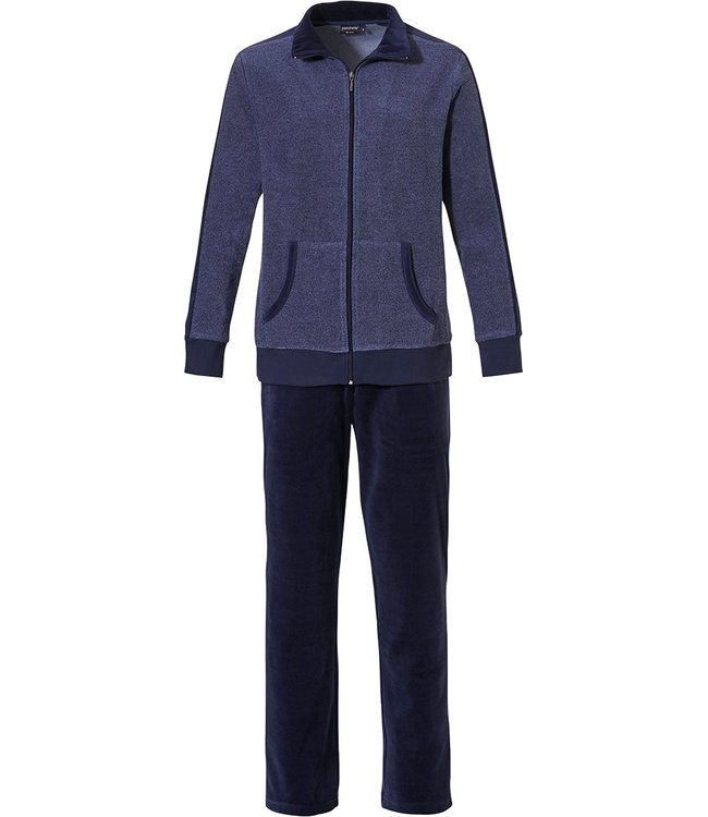 PASTUNETTE GEOMETRIC BLUE PYJAMA PASTUNETTE GEOMETRIC BLUE PYJAMA