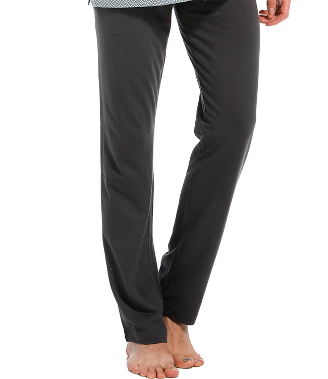 donkergrijze, lange pyjama broek