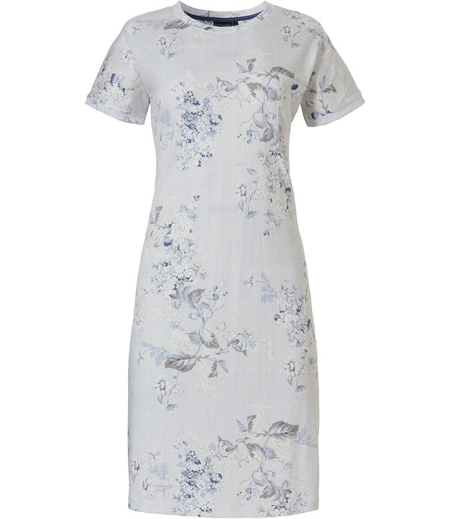 Pastunette Deluxe nachthemd met korte mouwen 'charming summer blossom'