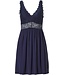 Pastunette Deluxe midnight blue nightdress 'romantic lace'