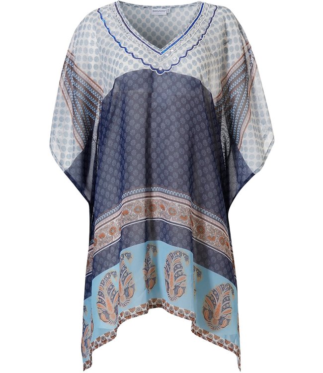 beach poncho style cover-up 'mystical beauty'