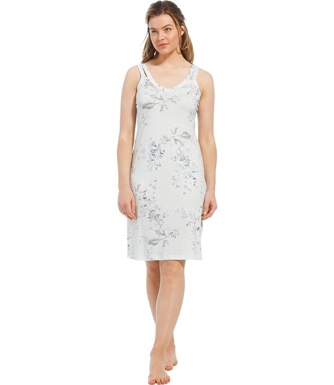 mouwloos nachthemd 'charming summer blossom'