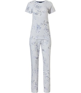 Pastunette Deluxe pyjama met korte mouwen 'charming summer blossom'