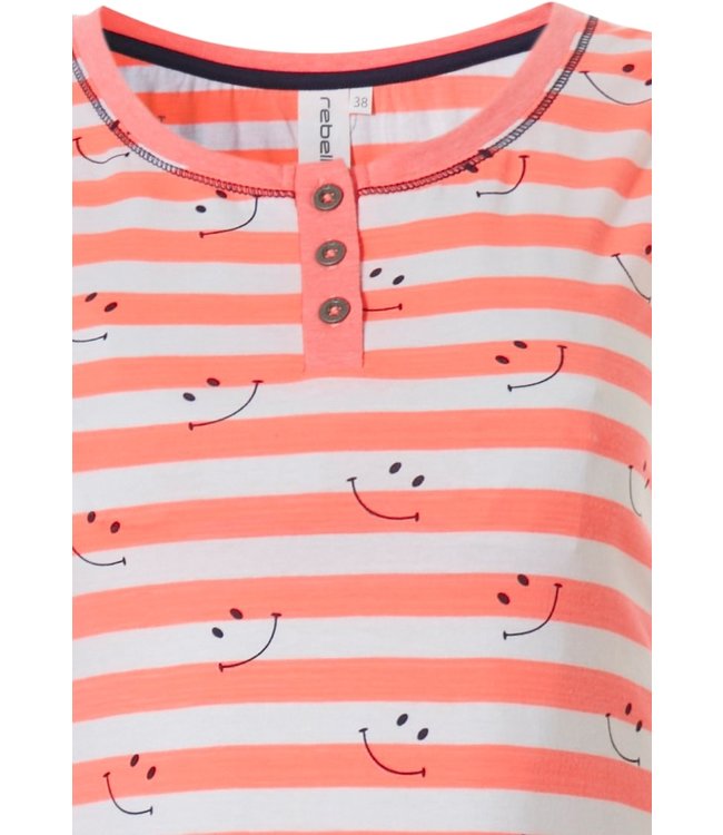 mouwloze shortama 'I love it, sailor stripes'