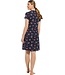 cotton short sleeve nightdress 'birds & wishes'