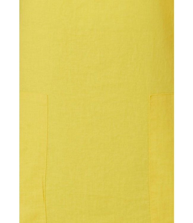 geweven jurk met korte mouwen en zakken 'sunny day'