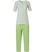 cotton short sleeve pyjama set 'innocent flower petals'