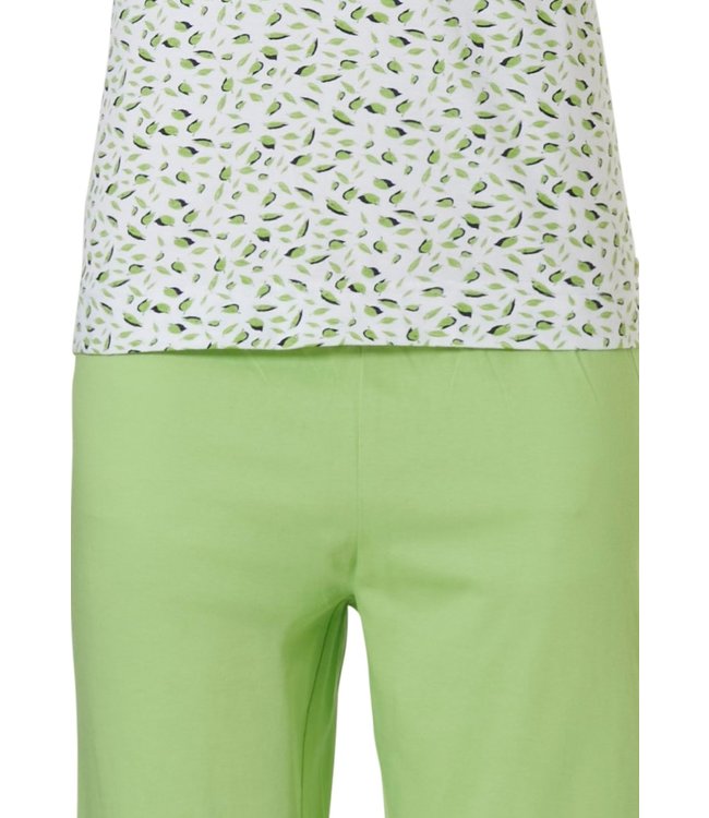 katoenen pyjama met korte mouwen 'innocent flower petals'