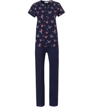 Pastunette cotton short sleeve pyjama set 'birds & wishes'