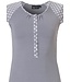 modal pyjama met korte mouwen en knopen 'circles & stars'