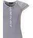 modal pyjama met korte mouwen en knopen 'circles & stars'