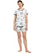 shorty set met korte mouwen 'by the seashore'