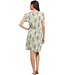 short sleeve beach dress  'spring flowers'