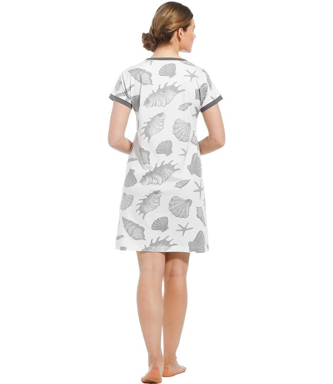 short sleeve nightdress 'by the seashore'