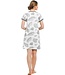 short sleeve nightdress 'by the seashore'