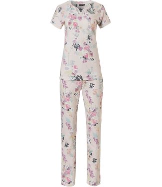 Pastunette Deluxe short sleeve pyjama 'romantic blossom'