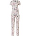 Pastunette Deluxe pyjama met korte mouwen 'romantische bloemen'