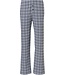 Mix & Match light grey cotton long pants 'checked up'