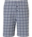 Mix & Match light grey cotton shorts 'checked up'