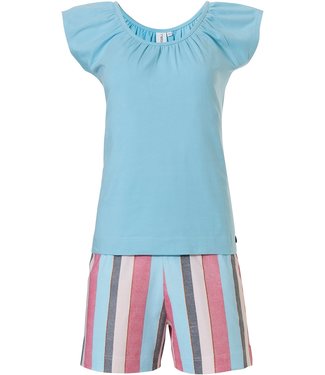 Rebelle short sleeve shorty set 'seaside stripes sparkles'