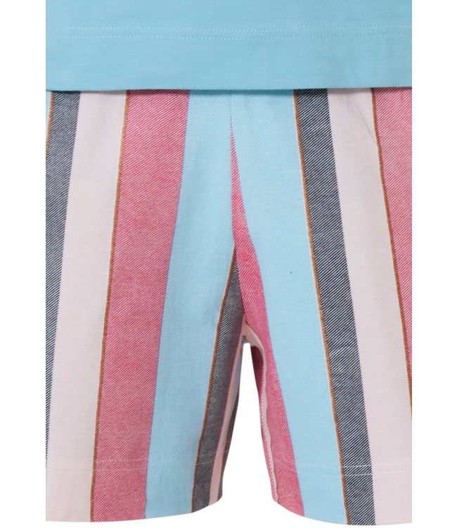 short sleeve shorty set 'seaside stripes sparkles'