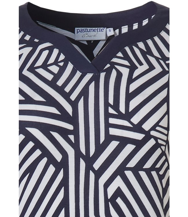 strandjurkje met korte mouwen 'graphic art'