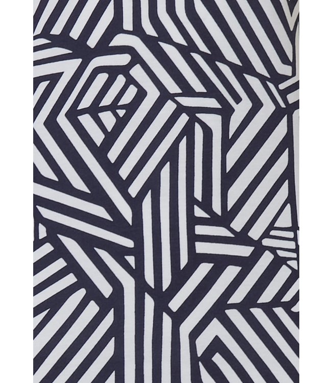 strandjurkje met korte mouwen 'graphic art'