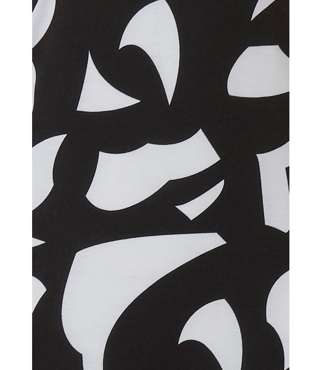 short sleeve beachdress 'monochrome art'