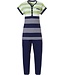 cotton short sleeve pyjama set 'all about stripes'