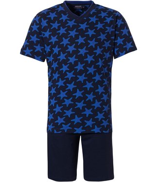 Pastunette for Men mens cotton shorty set 'all stars'