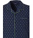 dark blue full button cotton pyjama 'chain link'