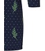ladies wide neck cotton-modal nightdress 'winter floral charm'