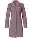 ladies full button cotton-modal nightdress 'smart stripes & diamonds'