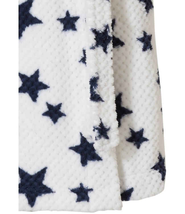 zachte fleece badjas 'trendy stars★'