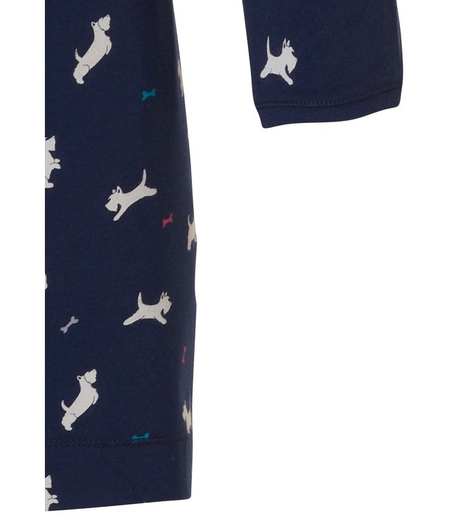 long sleeve cotton nightdress 'little Seth scottie dog'