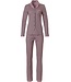 Pastunette ladies full button cotton-modal pyjama 'smart stripes & diamonds'