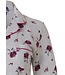 full button cotton nightdress 'striped floral beauty'