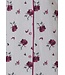 full button cotton nightdress 'striped floral beauty'