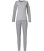 ladies cotton-mix lounge pyjama 'just dotty & stripes'